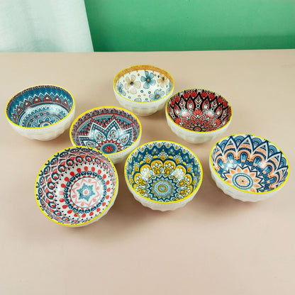 Colourful Ceramic Rice Bowl