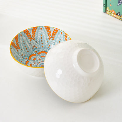 Ceramic Double Bowl Set