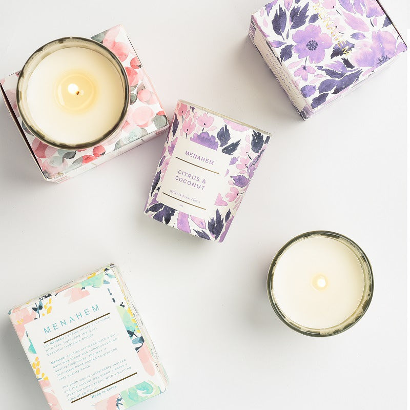 Floral Scented Candle