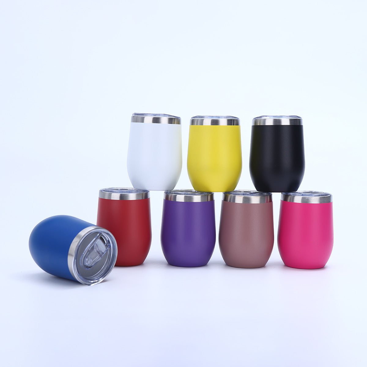 Curved Pastel Vacuum Cup