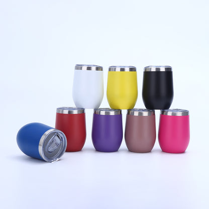 Curved Pastel Vacuum Cup