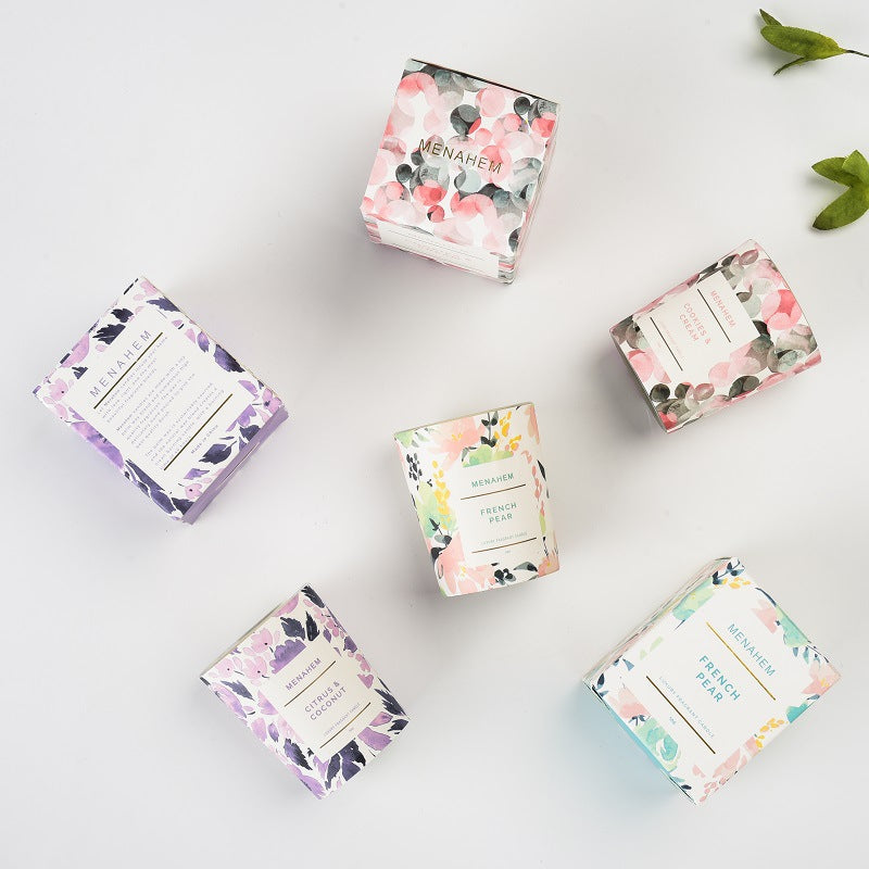 Floral Scented Candle