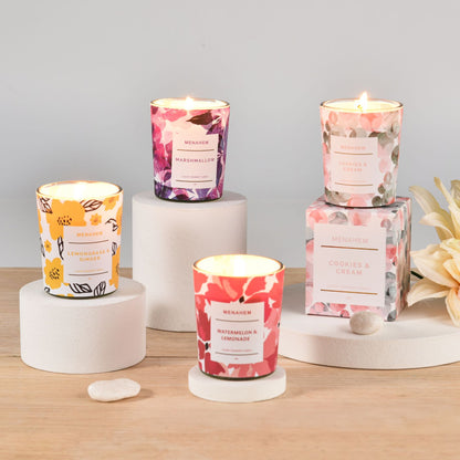 Floral Scented Candle