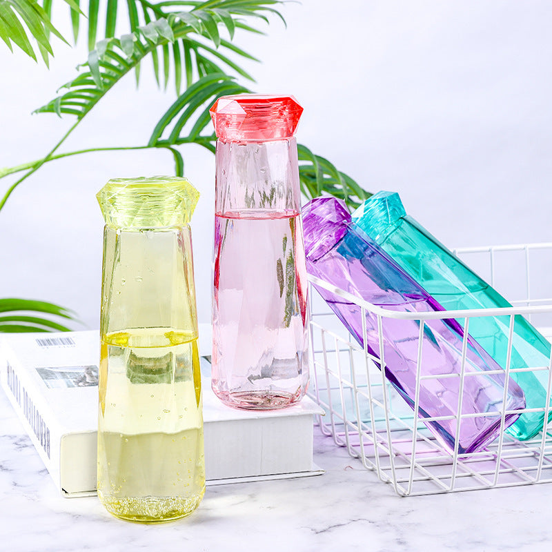Crystal Glass Water Bottle