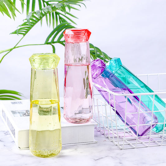 Crystal Glass Water Bottle