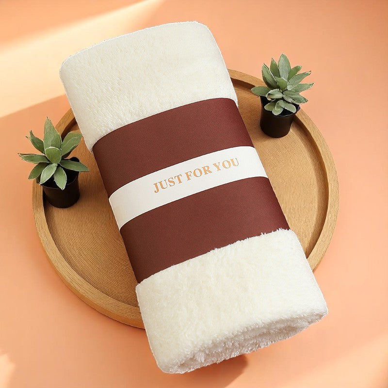 Roll Up Hotel Face Towel