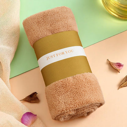 Roll Up Hotel Face Towel