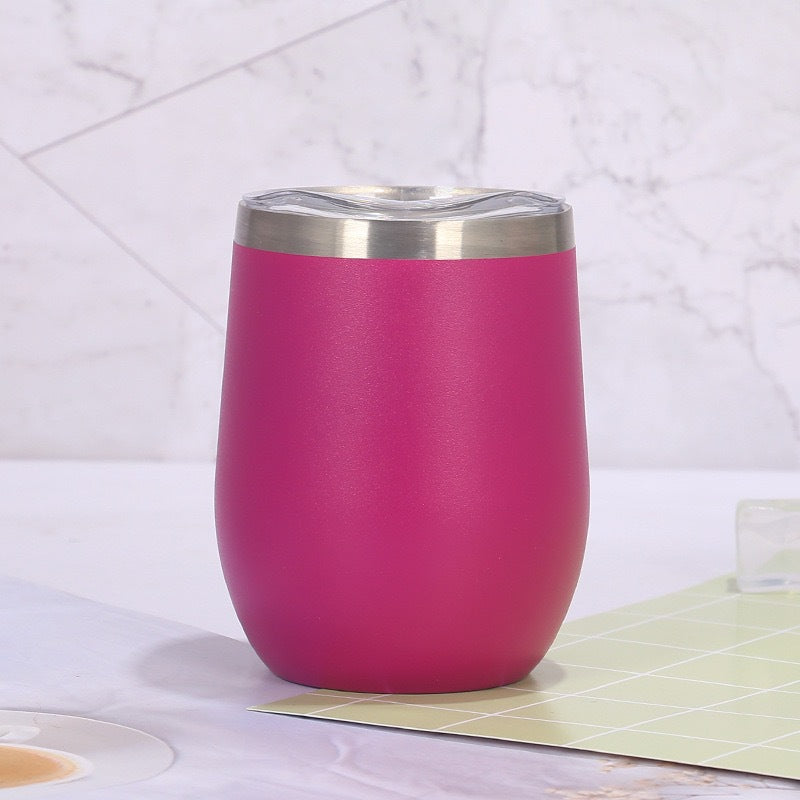 Curved Pastel Vacuum Cup