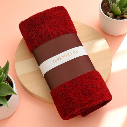 Roll Up Hotel Face Towel