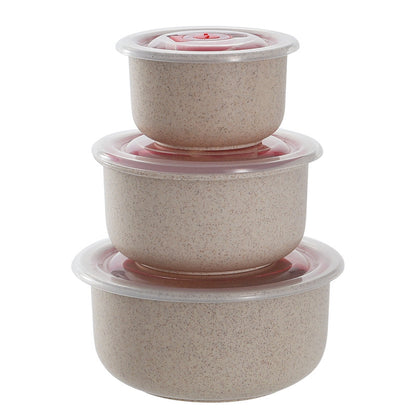 Airtight Wheat Bowl (Set of 3)