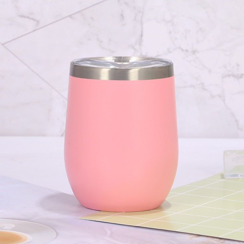 Curved Pastel Vacuum Cup