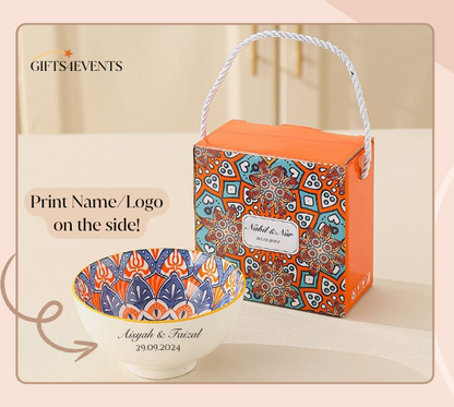 Colourful Ceramic Rice Bowl