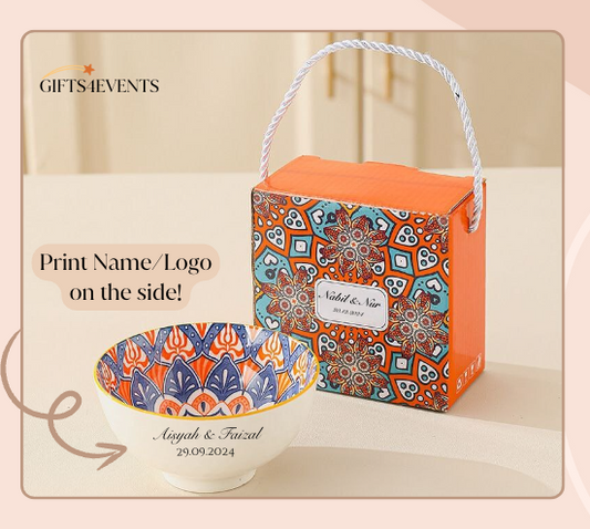 Colourful Ceramic Rice Bowl